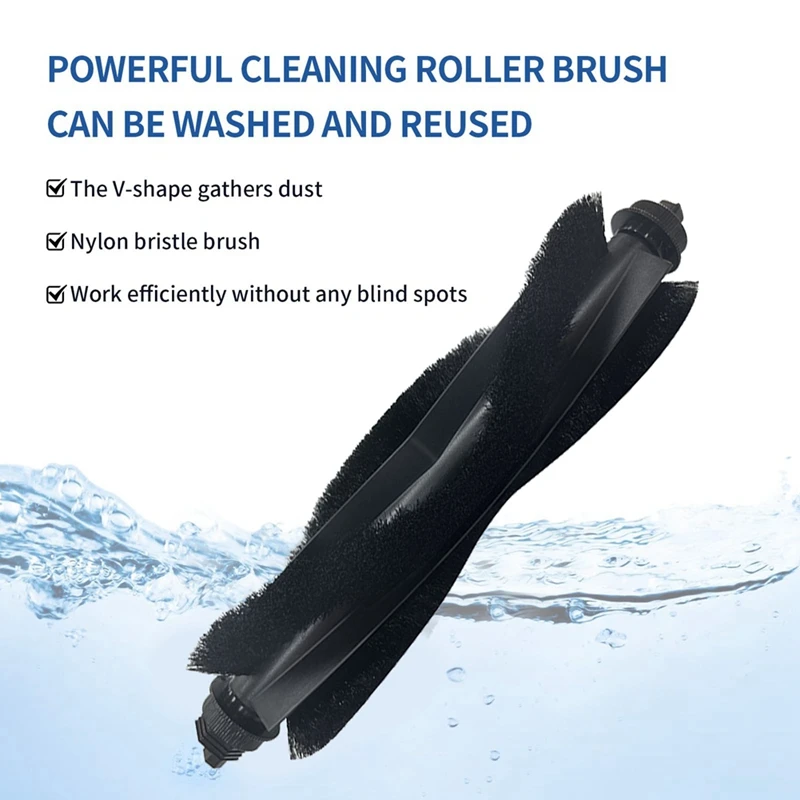 Piezas para Eufy Clean L50 / L50 Ses / L60/L60, Robot aspirador híbrido, cepillo lateral principal, filtro, bolsa de polvo