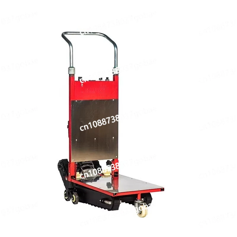 Silent crawler tank type electric stair climber truck folding up and down stairs moving delivery