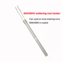 60W/80W soldering iron heater heating element  220V 110v Ceramic  Internal heating element for  936 908 welding irons