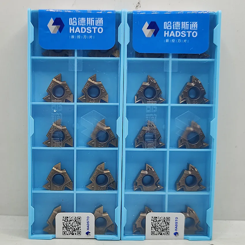 

16IRAG60 HS5125/16ERAG60 HS5125 16ER AG60 16IR AG60 HADSTO carbide inserts Thread inserts For Steel, Stainless steel, Cast iron