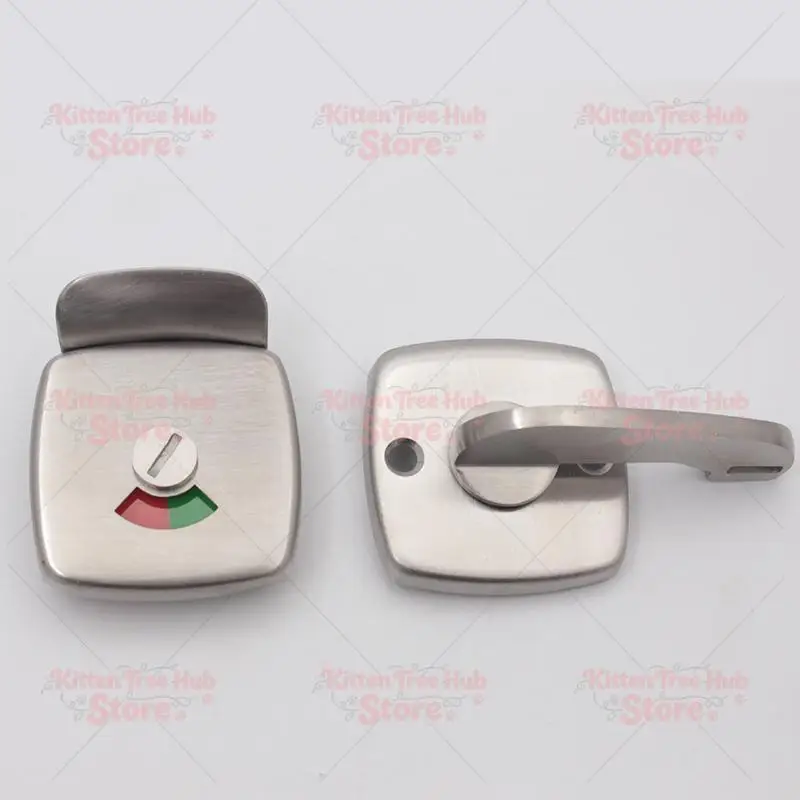 Partition Door Lock Public Toilet Partition Hardware Accessories Door Lock Toilet Partition Unmanned Indicator