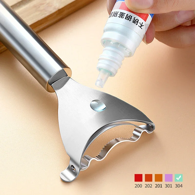 Stainless Steel Corn Planer Ergonomic Handle Corn Peeler Peel, Separate & Enjoy Fresh Corn with Minimal Effort image 5