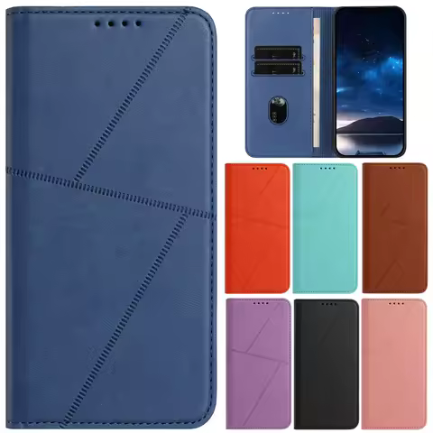 Phone Case for Samsung Galaxy A52 A51 A71 A50 A42 A41 A40 A32 A31 A30S A22 A21S A20E A12 A11 Cases Magnetic Flip Leather Cover