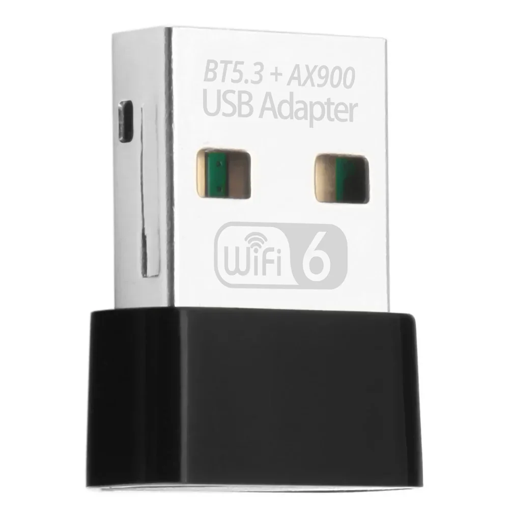 AX900 USB WiFi 6 Bluetooth 5.3 Adaptador 2 em 1 Dongle Dual Band 2.4G e 5GHz USB WiFi Rede Receptor Sem Fio DRIVER GRATUITO