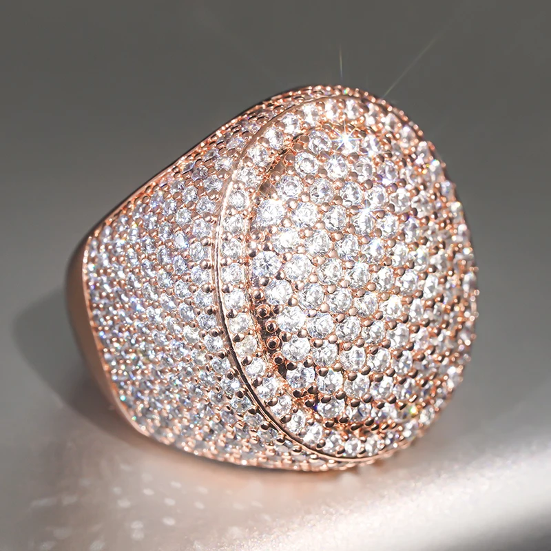 Huitan جذابة تألق مكعب الزركون خواتم للنساء العصرية مشرق فنجر اكسسوارات الحديثة المبهر حفل زفاف مجوهرات