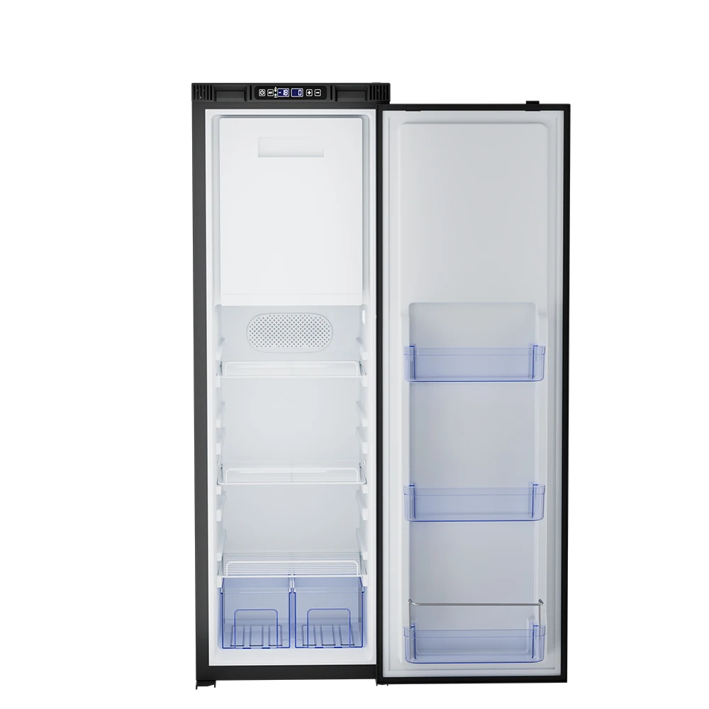 Factory Price Colku 24V Refrigerator 132L Built in Upright Rv Freezer 12V Truck Boat Caravan Camper Fridge