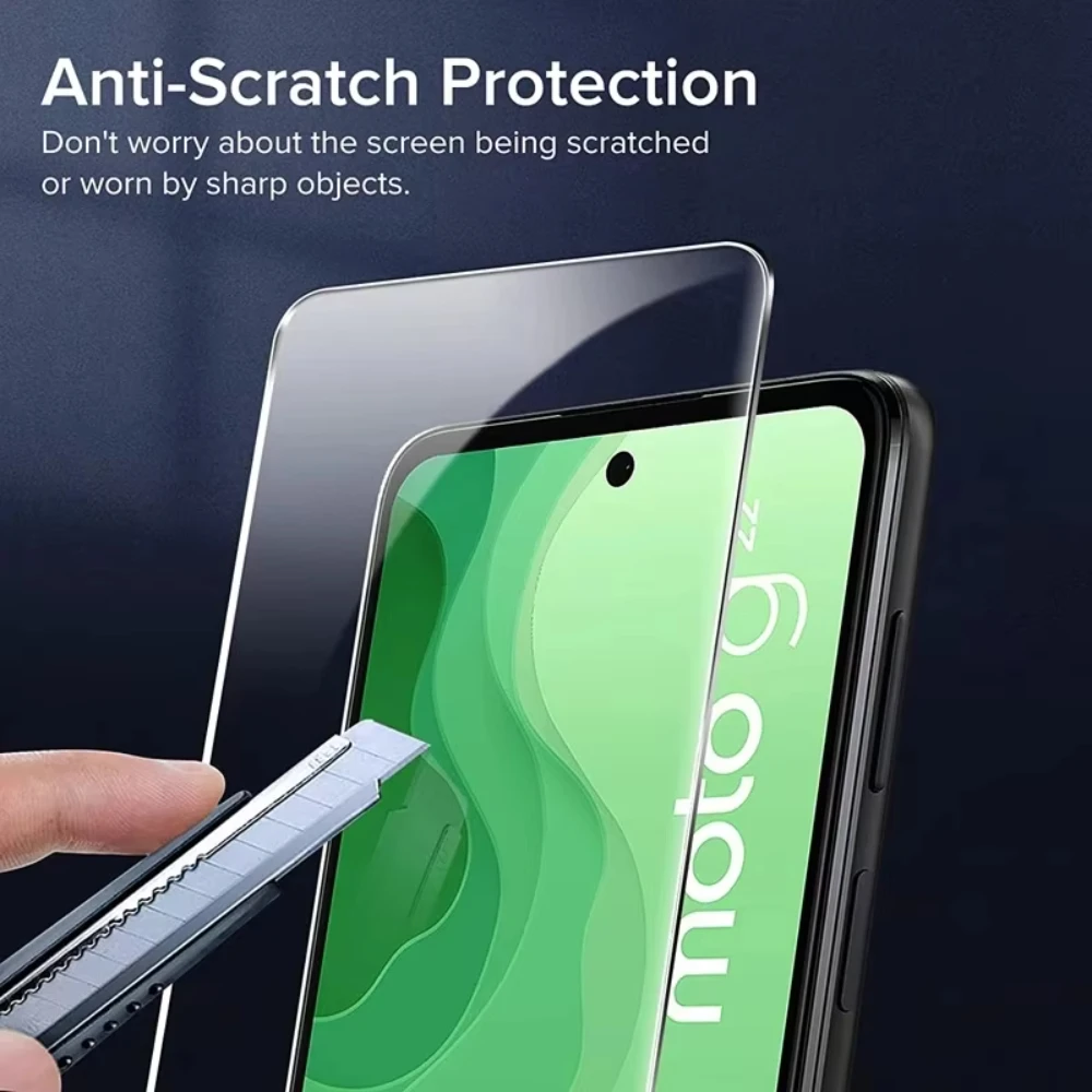 NNBILI 5Pcs Mobile Phone Screen Protector Suitable For Moto G84 G54 5G G14 4G High-definition Tempered Glass Screen Protector image 4