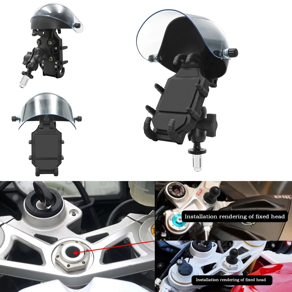 Navigation Phone Holder For HONDA F5 CBR650F VFR1200 BMW S1000RR HP4 2010 14 15 Motorcycle Frame Bracket Support Stand Mount