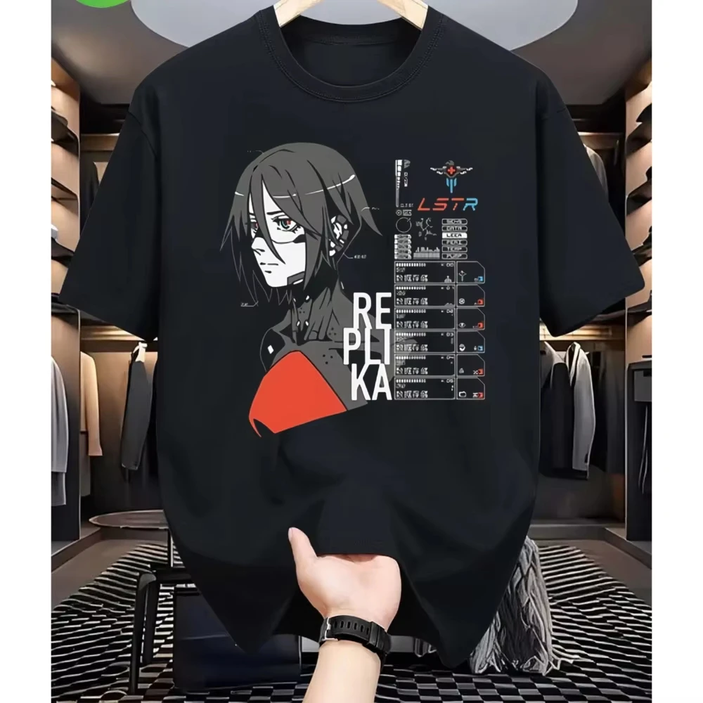 Vintage Signalis Wake Up Horror Game Y2K Retro T-Shirt Men Women Cotton Tee Summer Spring Oversized Streetwear 2026 Hot Sale