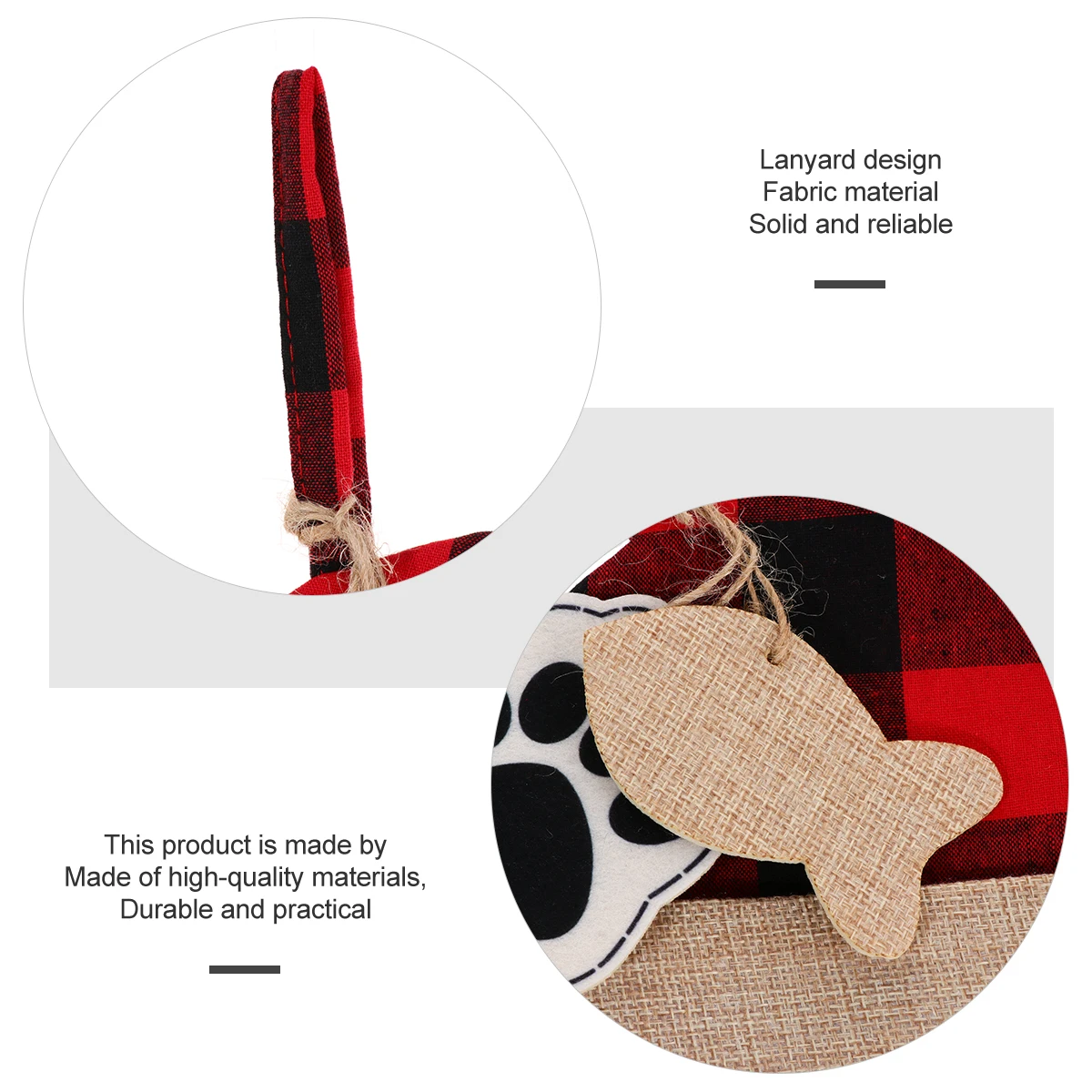 

1Pcs Pet Stockings Gift Pouch Premium Material Christmas Candy Bag for Holiday Gifts Cookies Storage Pouch Christmas Bag