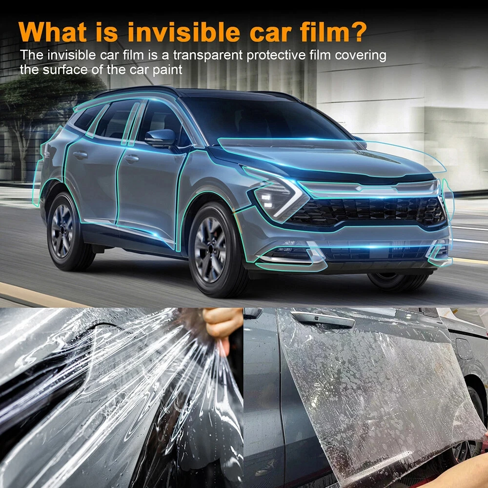 8.5Mil TPU Bumper Hood Paint Protection Film For KIA Sportage 2023-2024 Pre-cut PPF Clear Bra Car Body Anti-Scratch Resistant ﻿