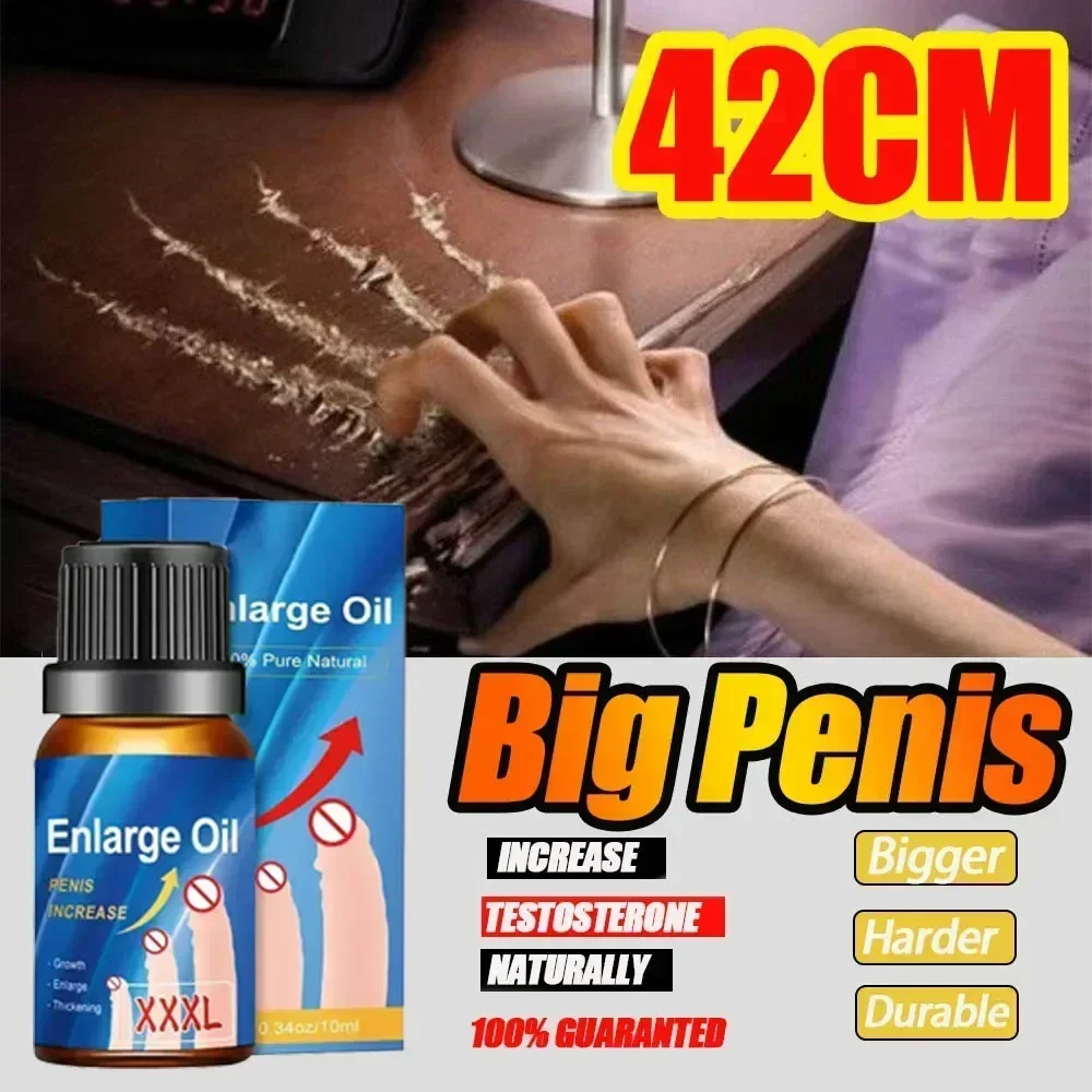 Big Dick Enlarge Penis Permanent Thickening Growth Man Massage Enlargement Oils Cock Erection Enhance Liquid Men XXL Enlargement