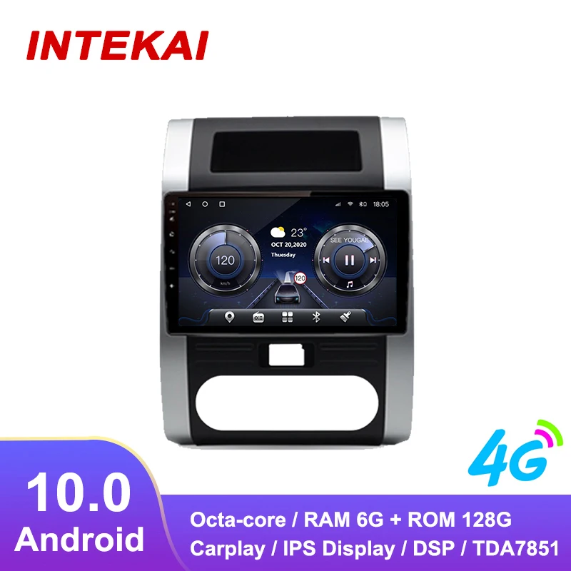 

10.1"Android 10.0 Car Radio GPS Navigation Autoradio Multimedia Player for Nissan X-trail 2008 -2014 Head Unit stereo