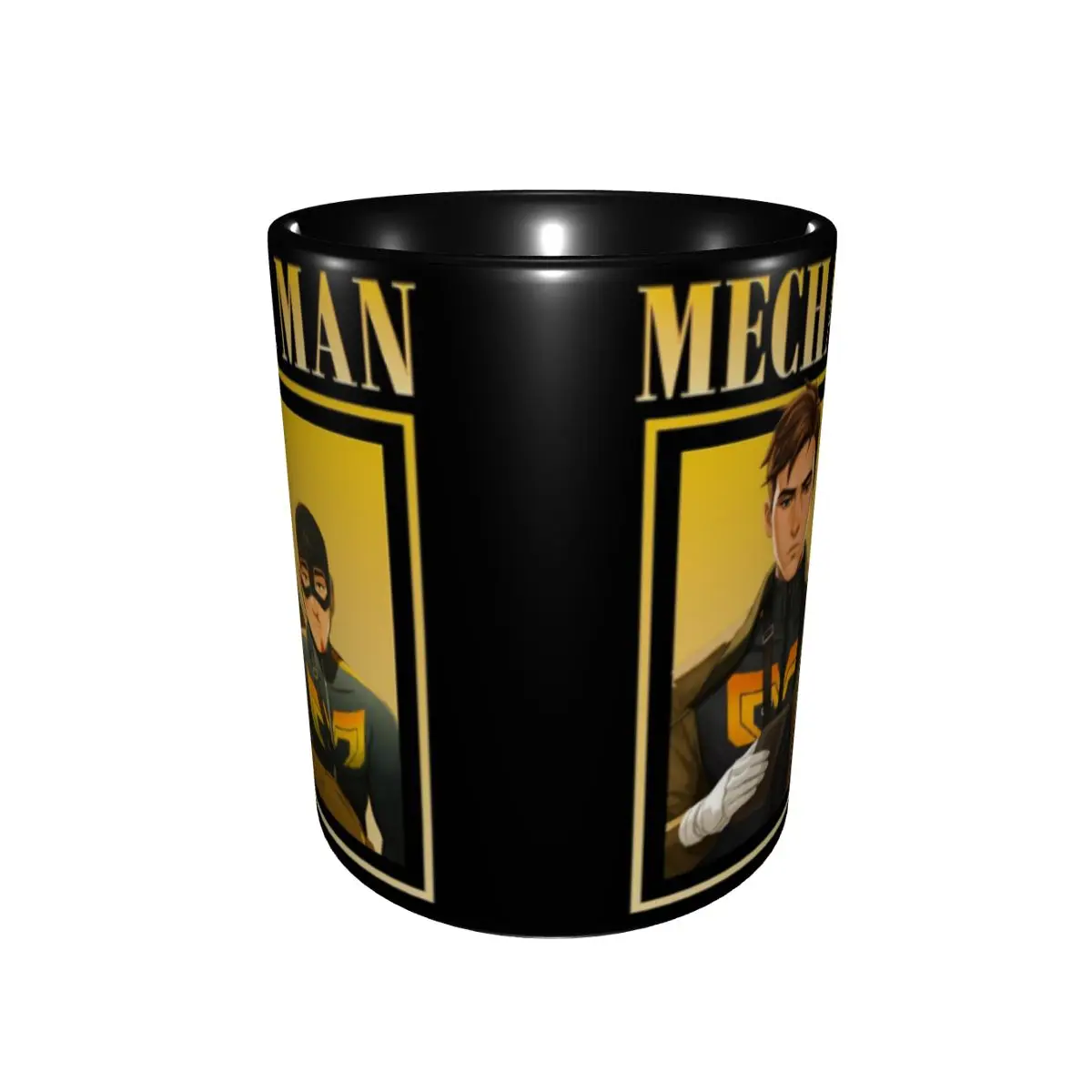 Mecha Man Robert Dispatch Game Mecha Man Robert Dispatch Game Merch Coffee Mug Cute Cup Gifts