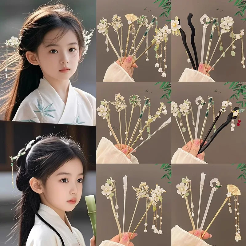 ปิ่นปักผมดอกไม้ สไตล์จีนใหม่ ปิ่นปักผมระดับไฮเอนด์