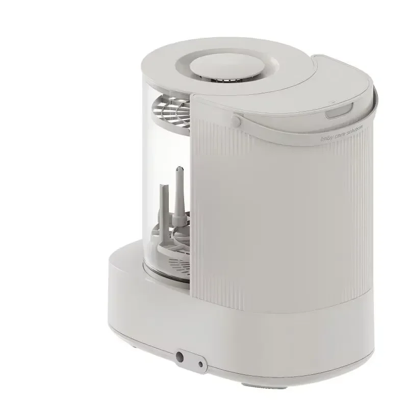 Automatic Baby Bottle Sterilizer Mini Desktop Dishwasher for Household Cleaning and Disinfecting Feeding Accessories Safe Use