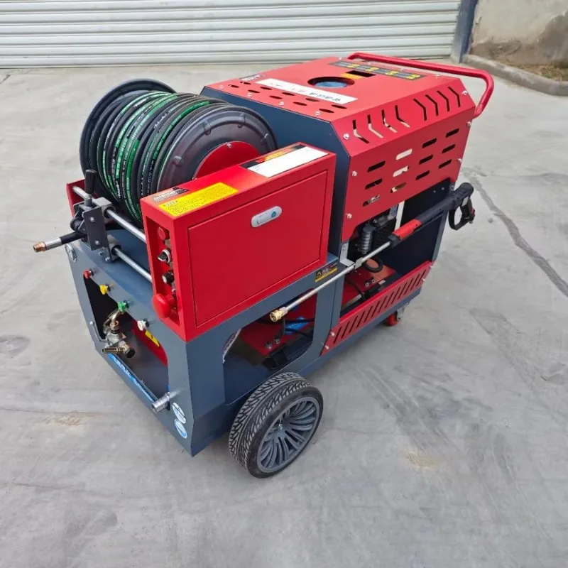 Industrial Grade Diesel Pipeline Jet Cleaner Heavy Duty Sewer Dredger Grease Blockage Eliminator