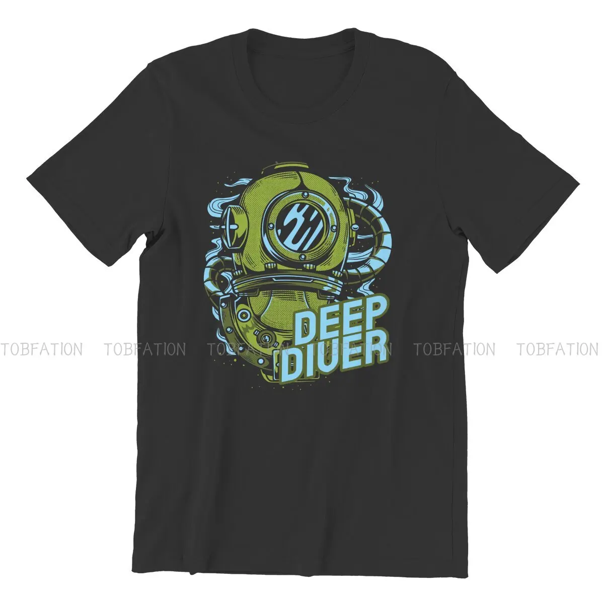 Deep Diver Style TShirt Dive Scuba Diving Top Quality Hip Hop Graphic T Shirt Stuff