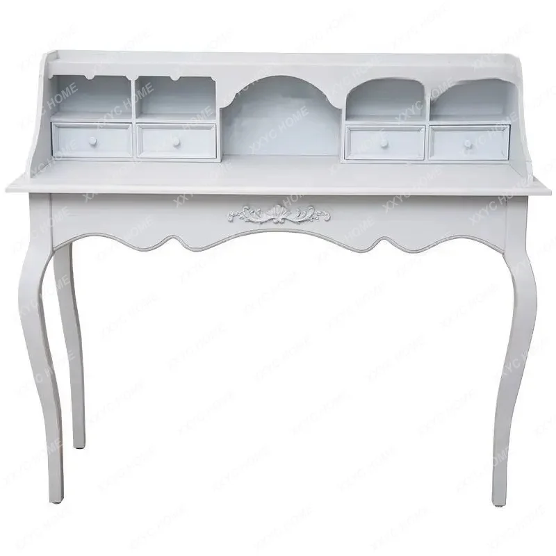 XX light luxury dressing table high-end simple  solid wood modern bedroom decoration
