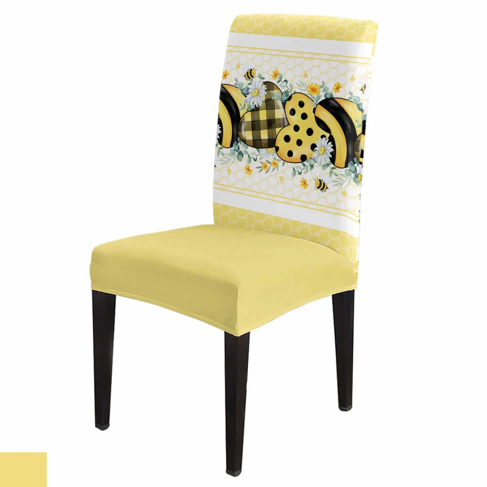 

Летние чехлы на стулья с Пчелкой и маргариткой