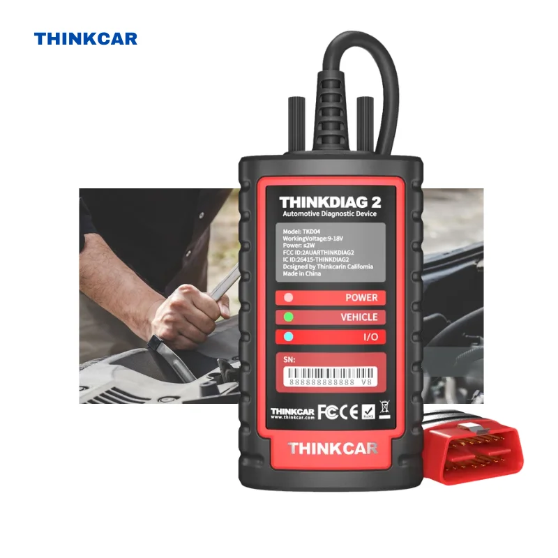 Thinkdiag 2 Full System Scan obd2 Code Reader Thinkcar Universal Car Diagnostic Scan Tool