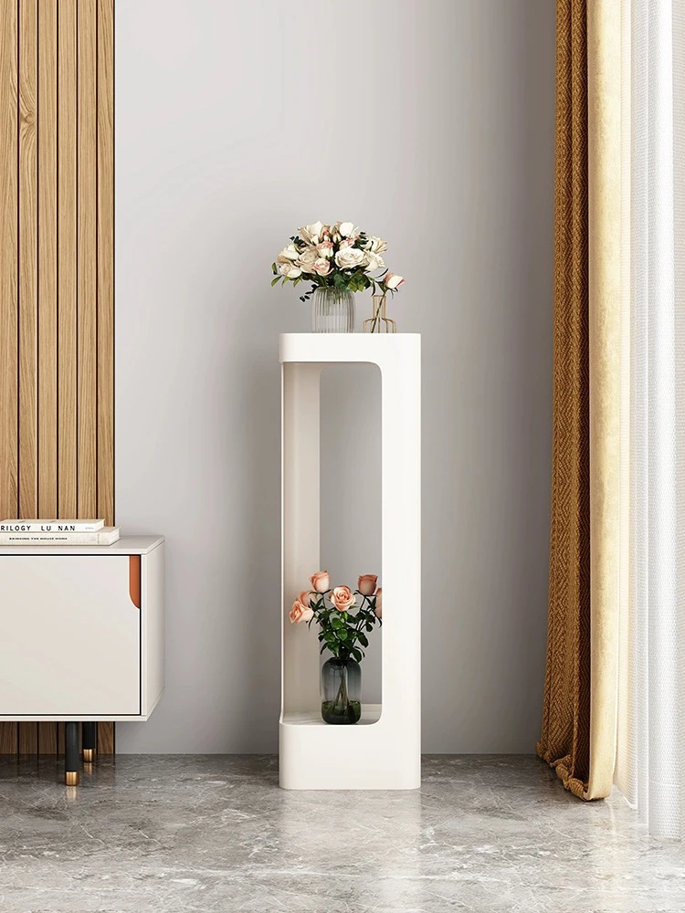 Light flower display stand multi-layer household living room storage balcony wrought iron floor-to-ceiling flower pot stand