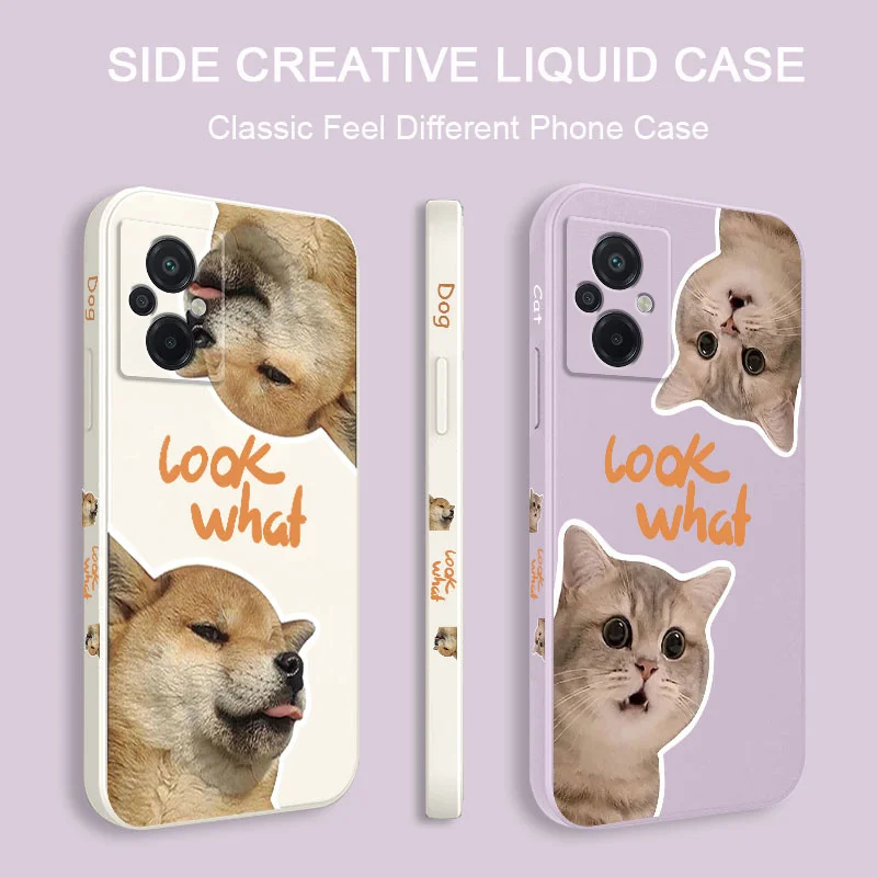 جراب هاتف سيليكون مع قطة Scream لشاومي ، غطاء لـ Poco M6 ، X6 ، F6 ، M5 ، M5S ، F5 ، X5 ، F4 ، X4 ، M4 ، F3 ، M3 ، X3 ، f2 Pro ، X2 ، C40 ، 4G ، 5G ، GT ، NFC