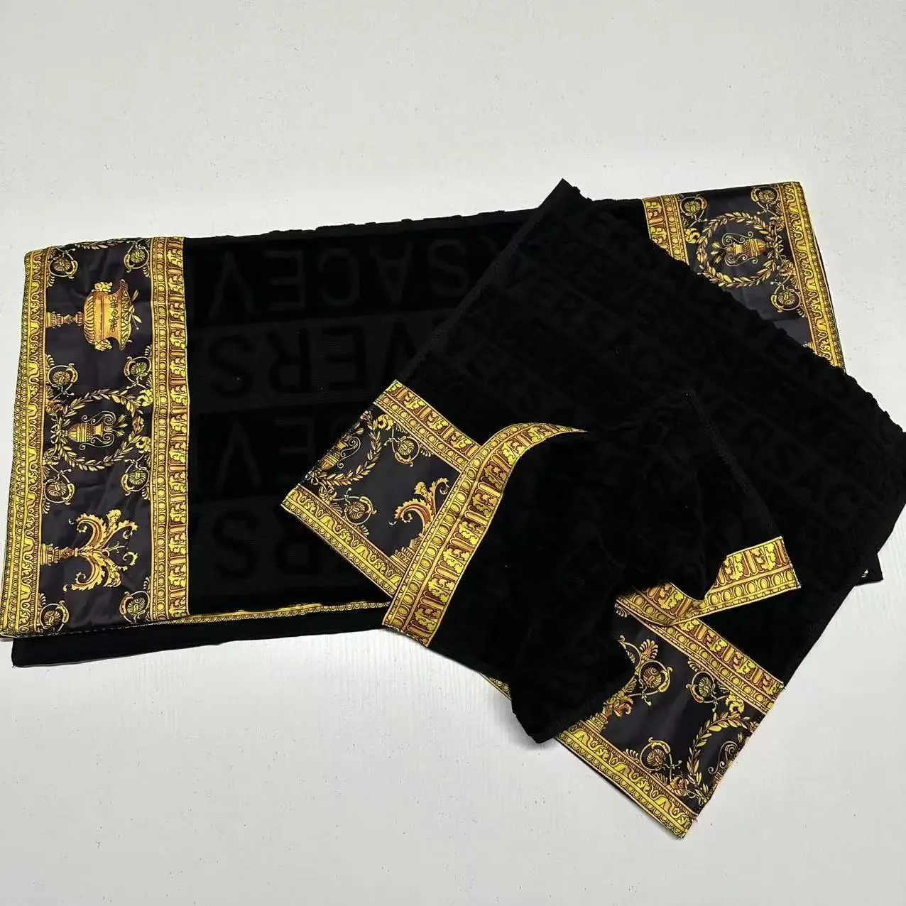 3-قطع مجموعة فاخرة الخريف الشتاء منشفة الوجه حمام دش منشفة لينة سريعة الجافة ماصة المضادة للبكتيريا للبالغين الاطفال المنزل