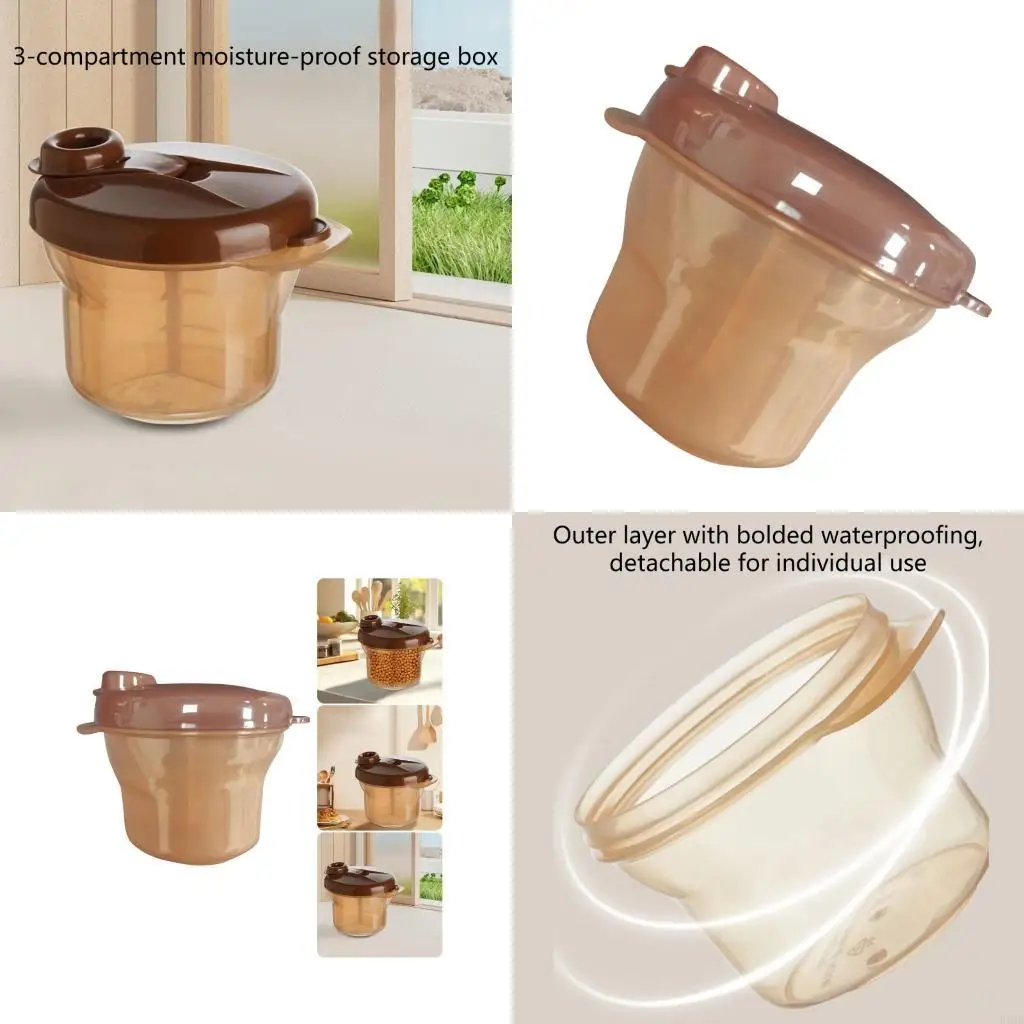 

R66d младенец -контейнер вращающийся конструкция легко очистить дозатор порошка молока для организованного кормления