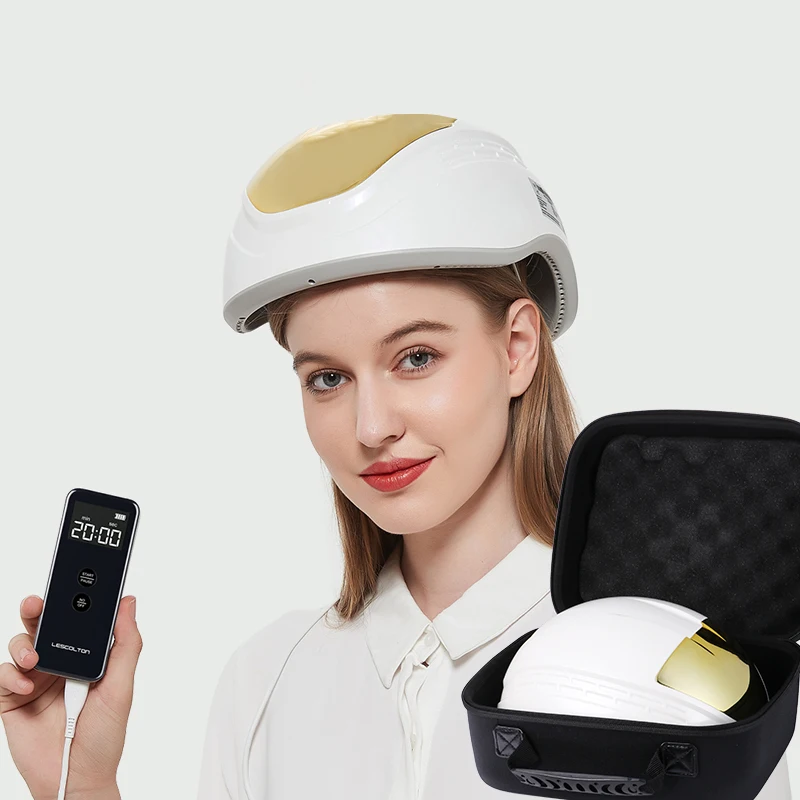 

2025 Lasers Hair Growth Helmet Red Light Therapy Cap LLLT Hair Growth Machine for Hair Loss