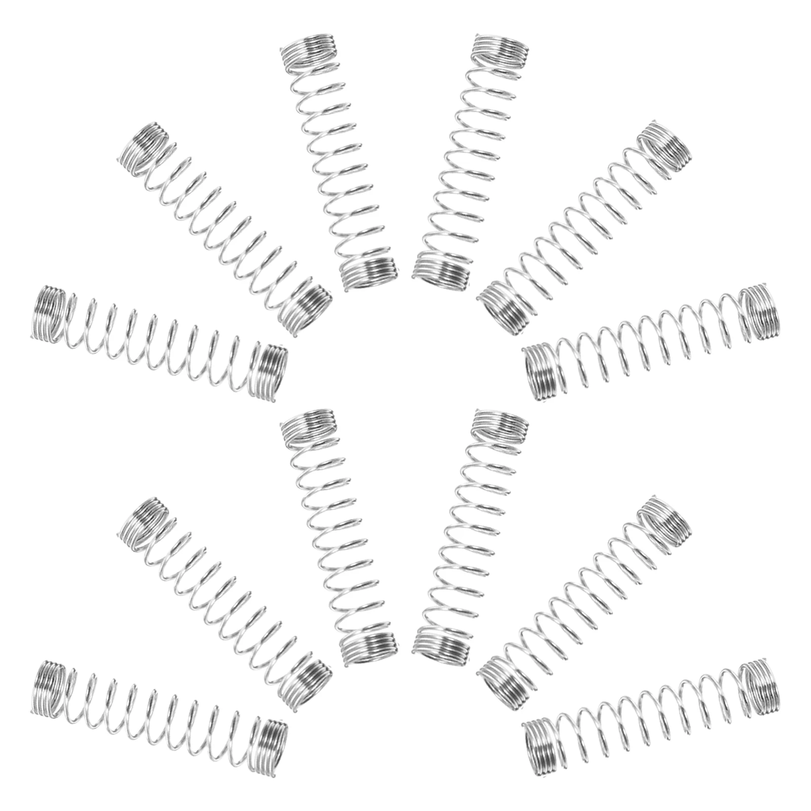 50 قطعة قلم حبر جاف الربيع الملء 0.4 مللي متر الفولاذ المقاوم للصدأ نوابض ضغط صغيرة للقلم الميكانيكية استبدال أدوات الكتابة