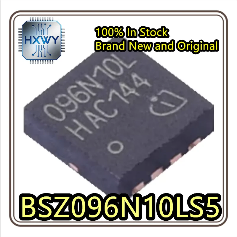 (3/10 pcs)   BSZ096N10LS5  096N10L  Package TSDSON8  Brand new original  Electronics  Fast dispatch  Genuine product
