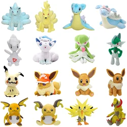 Alolan Ninetales Vulpix Pokemon pluszowa zabawka Eevee Raichu Gardevoir Gallade Lapras Anime gra rola miękkie nadziewane lalki Peluche prezenty