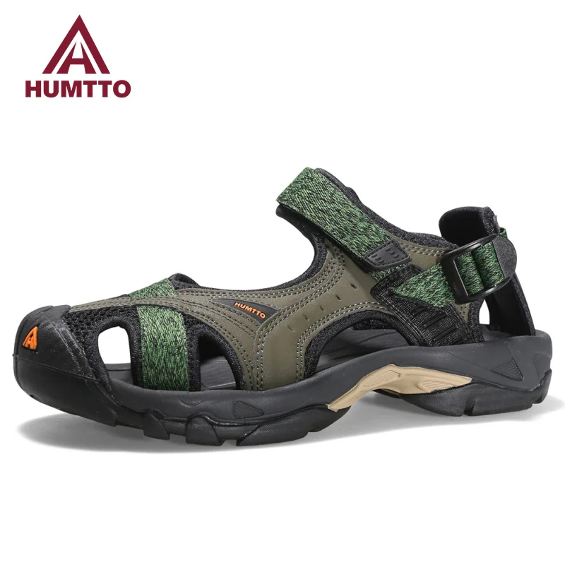 HUMTTO-Sandálias Quick Dry para homens e mulheres, sapatos de praia respiráveis, marca de luxo, tênis ao ar livre, verão, 2022