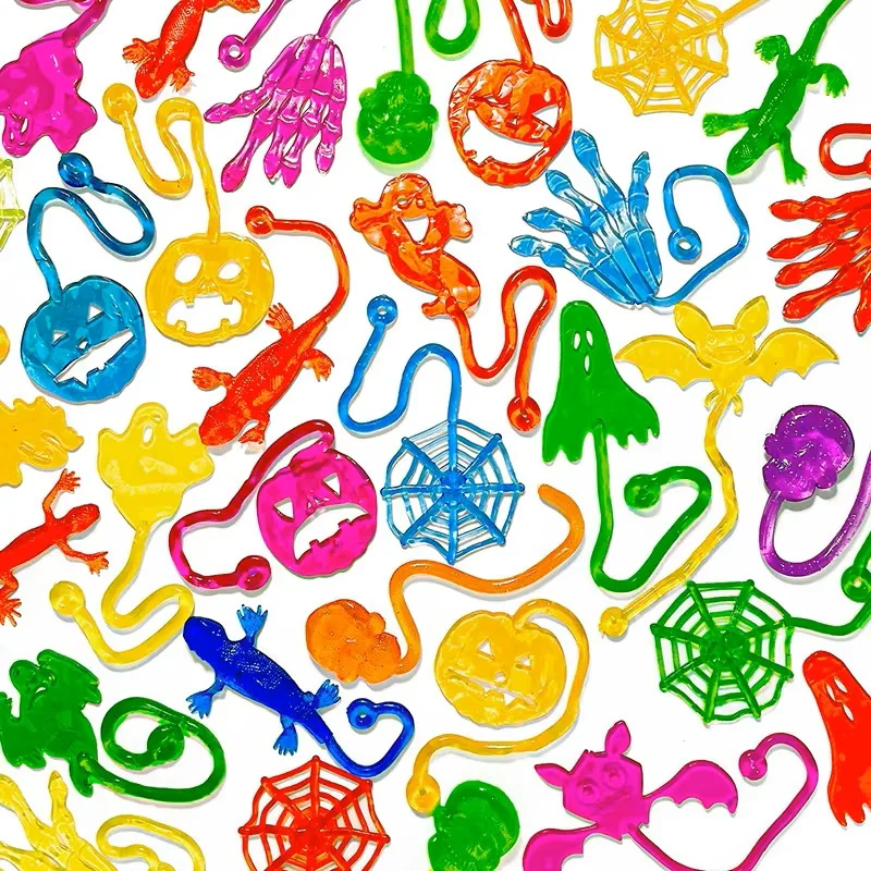10/20/30/50 Stück Klebrige Hände im Großpack, Stressabbau-Spielzeug, Dehnbare Klebrige Hände für Kinder, Halloween-Geschenktüten-Füller, Quetschspielzeug – Detail 1