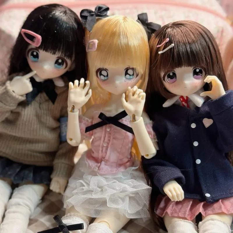 

X11 Not Touch My Bangs BJD Blind Box, шарнирная кукла в масштабе 1/6 с вшитыми волосами, алюминиевыми суставами, модная позируемая фигурка, игрушка