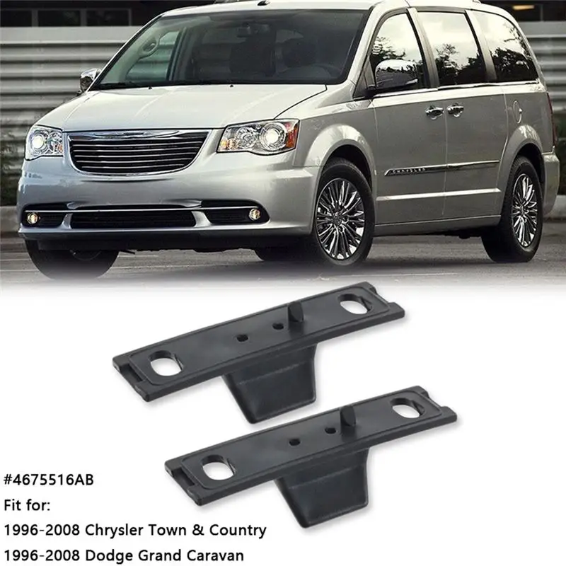For Dodge Grand Caravan For Town Country 1996-2008 Compatible Sliding Door Stabilizer 2Pcs Part Number 4675516AB