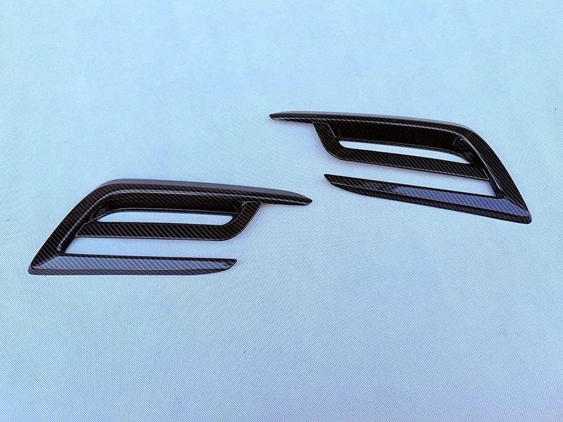 لتويوتا جراند هايلاندر 2024 2025 2026 ABS كروم عاكس خلفي الضباب ضوء غطاء المصباح إطار الحافة التصميم مقبلات