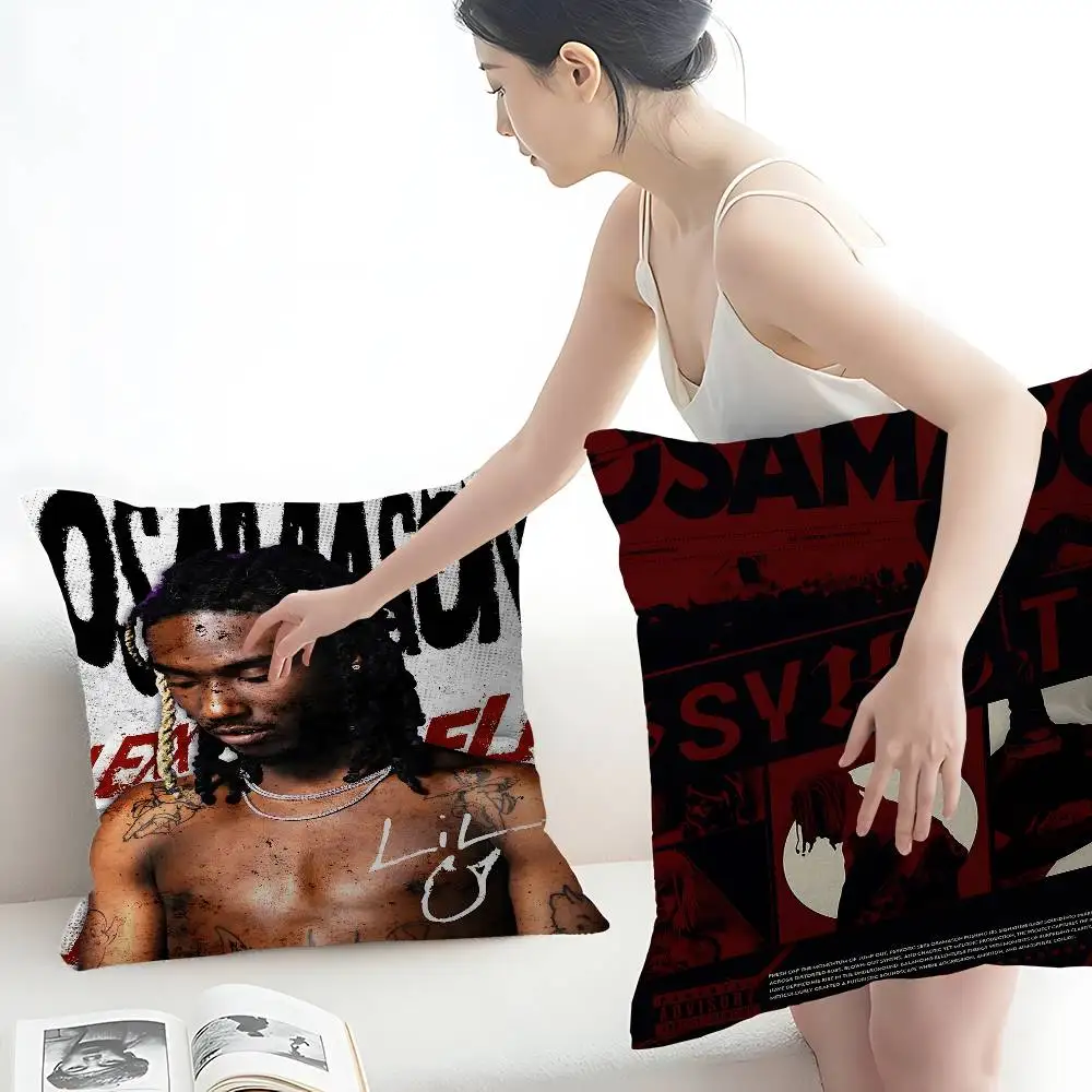 Rapper OsamaSon Cushion Cover Pillowcase Upholstery Sofa Throw Pillow Home Decor Pillowcas