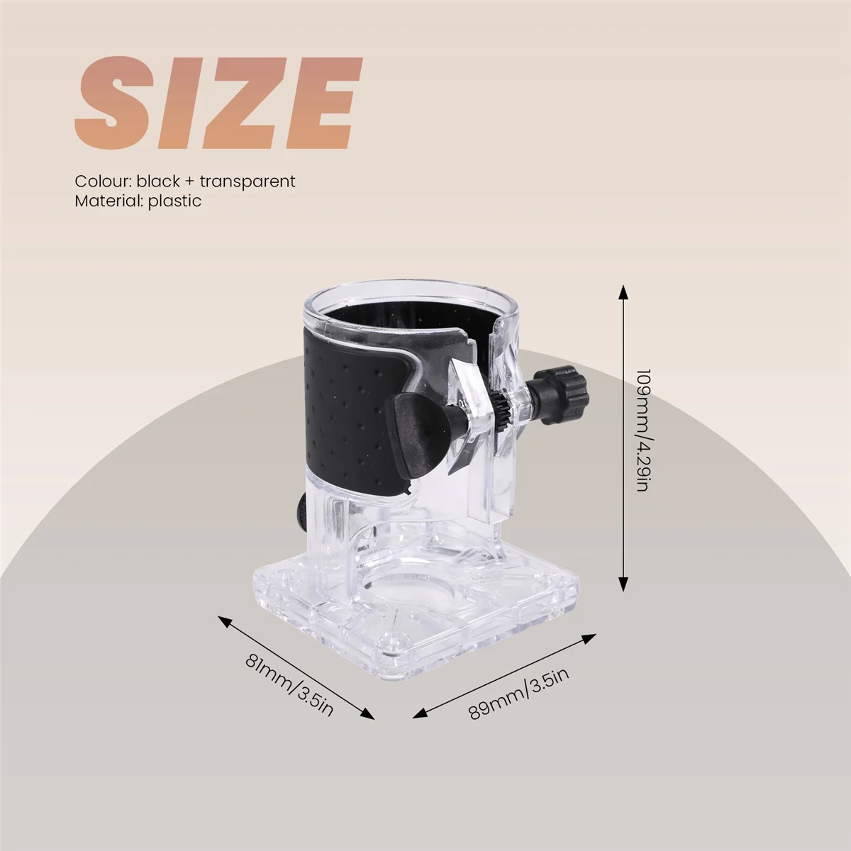 Activity Trimmer Machine Base Woodworking Cutter Electric Trimmer Machine Base Power Tool Accessories Plunge Router Base