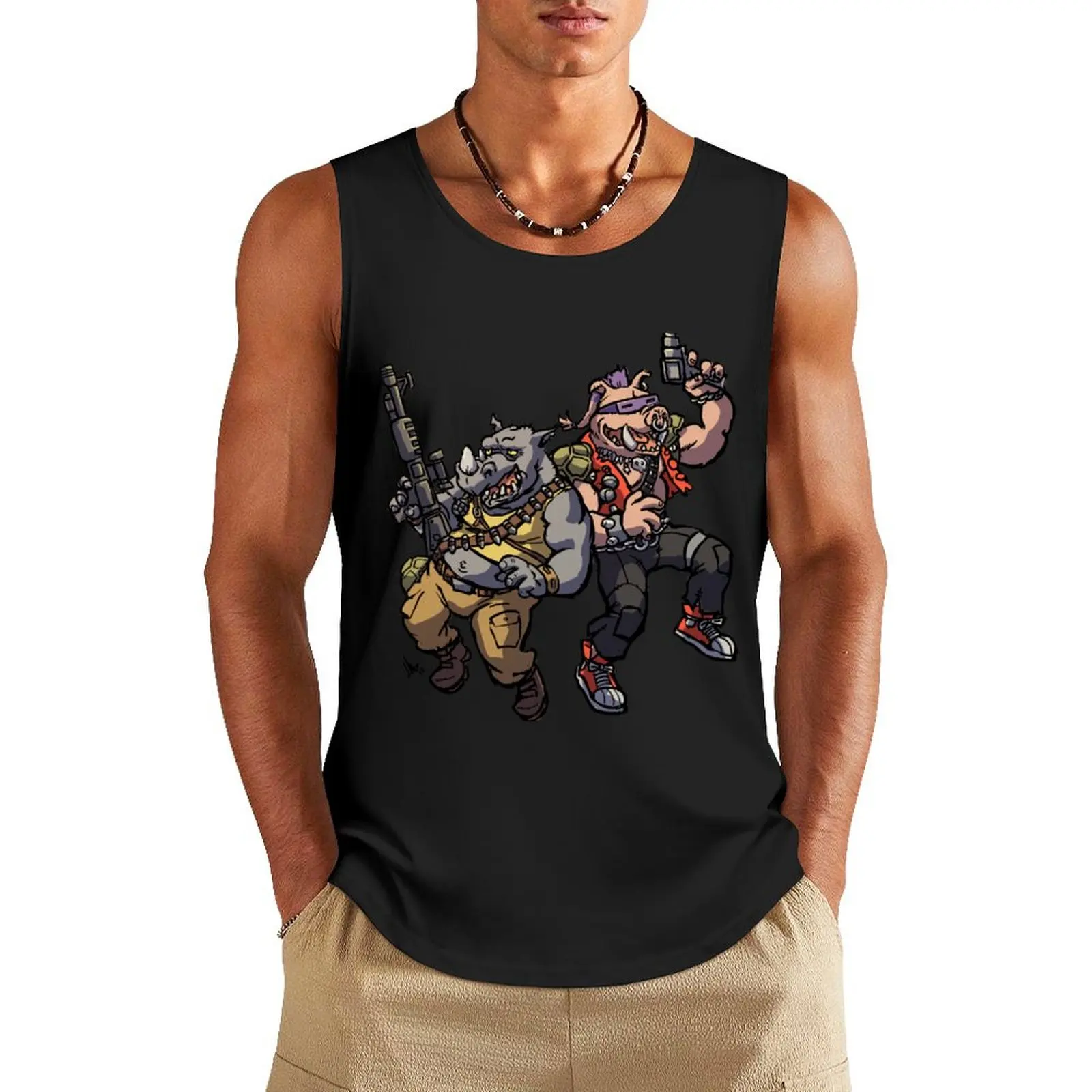 Hench Mutants Tank Top Man gym clothes men clothing