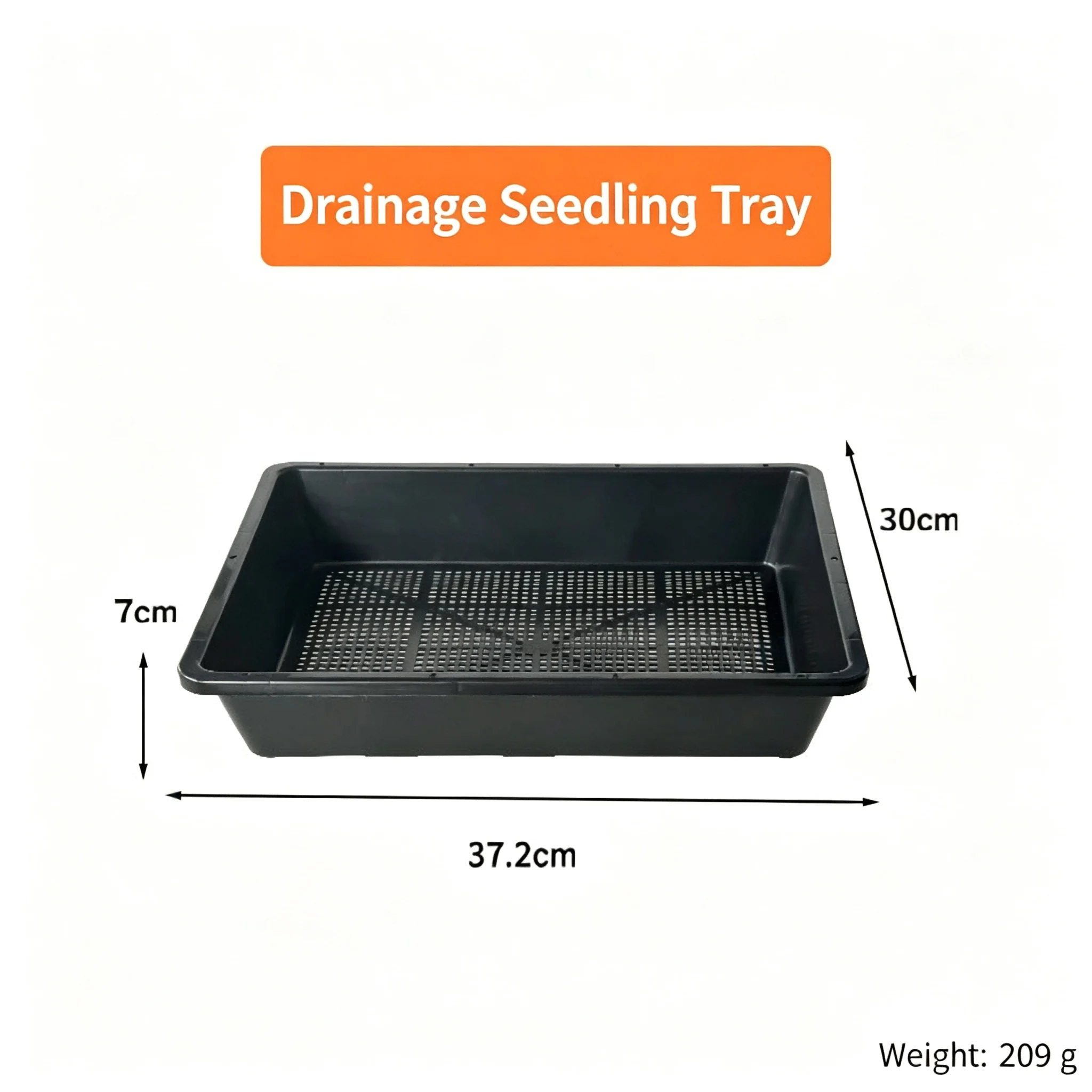 Black Modern Tray Set for For succulent Plants Includes Water Catchment Tray and Colored Flower Pots 22 or 32 pcs