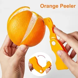 Orange Peeler Stripper Orange Device Peeling Knife Multifunctional Grapefruit Lemon Orange Cutter Kitchen Fruit Vegetable Tools