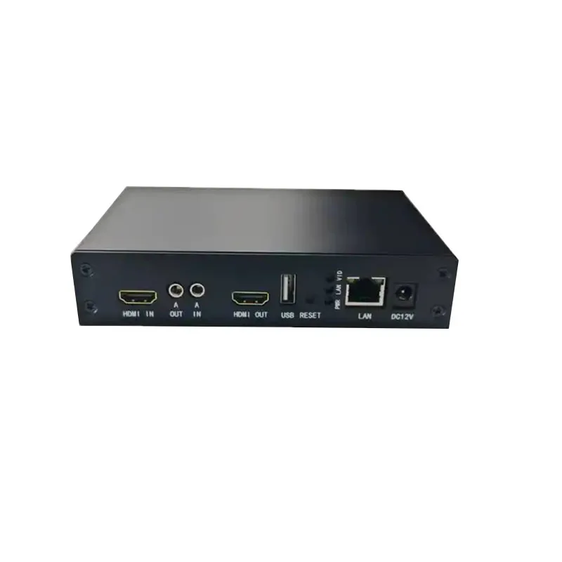Portable Mini H265 H264 IP Streaming Encoder for Hotel Broadcast for  and TV Encoding