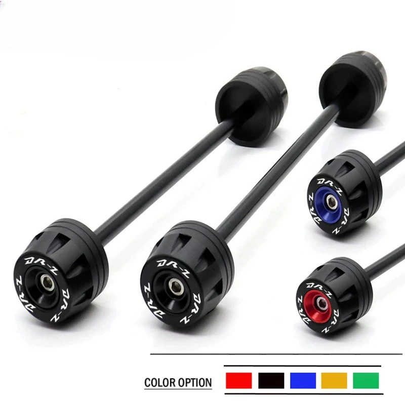 

Motorcycle Front Rear Axle Sliders Fork Sliders Crash Protector Fit For Suzuki DRZ400SM DRZ400S DRZ400SE 2000-2025 DRZ 400