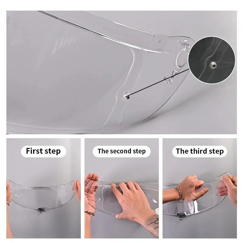 Film for LS2 FF811 Vector 2 Citation 2 Anti-Fog Film Sticker for LS2 FF811 Motorcycle Helmet Accessories Capacete De Moto - view 5