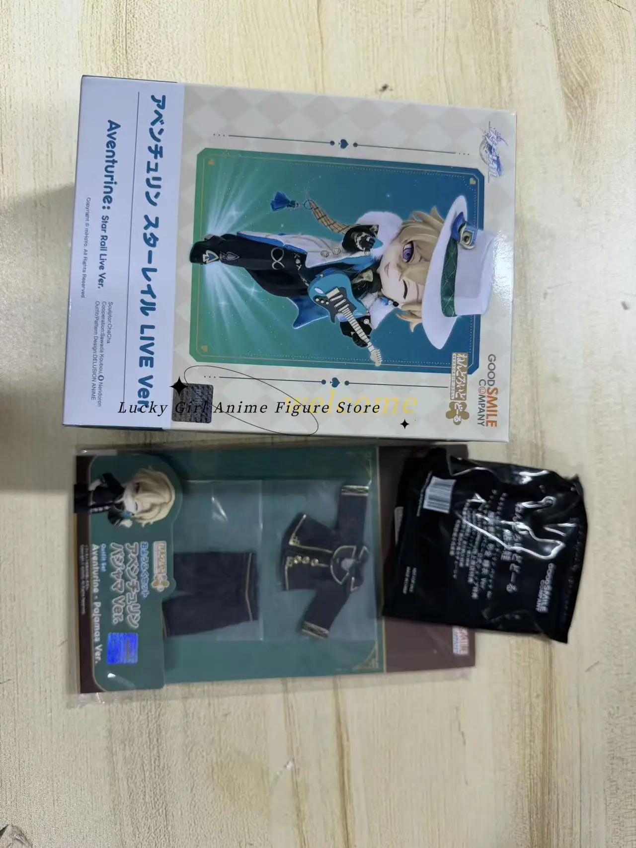 

In Stock Original GSC Nendoron Doll Honkai: Star Aventurine 10CM Movable Model 2026 New Product MiHoYo Figure