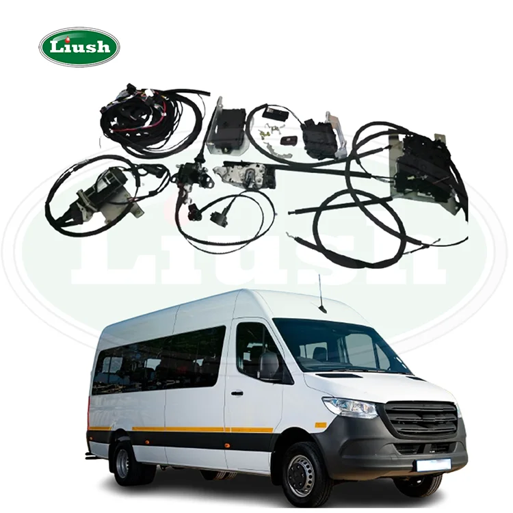 

Автоматическая средняя боковая дверь автомобиля для Dodge Freightliner Sprinter Crafter Power, раздвижная дверь для Benz Sprinter