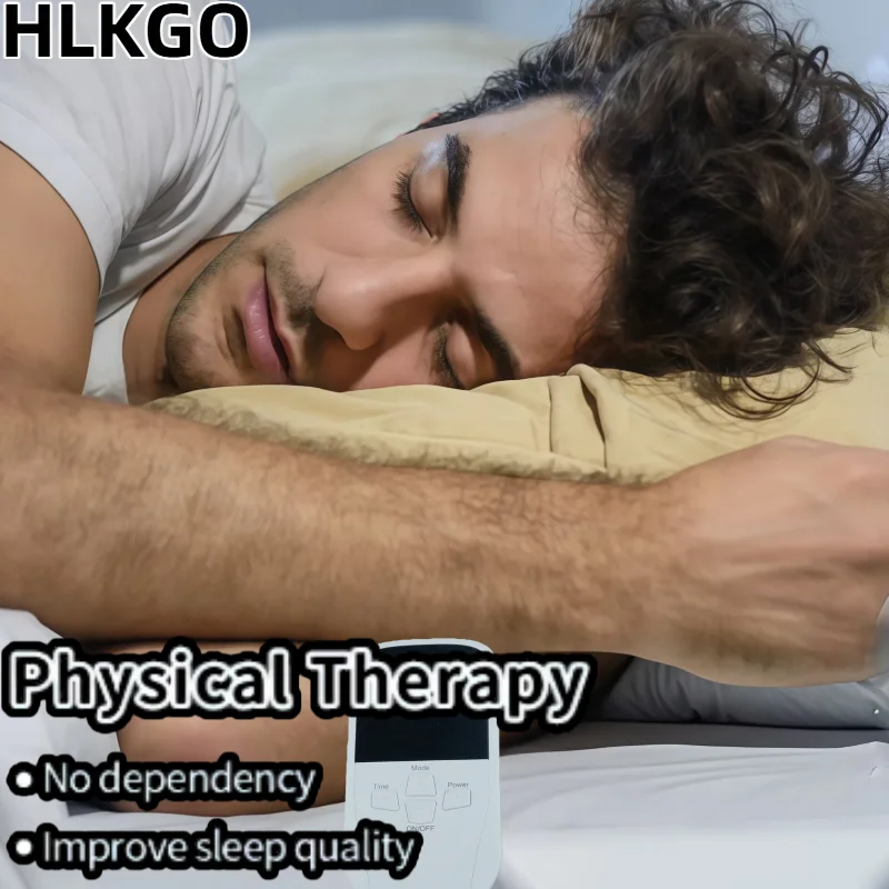 CES Physiotherapy Device for Sleep Disorder Improvement and Mental Stress Relief Vagus Nerve Stimulator