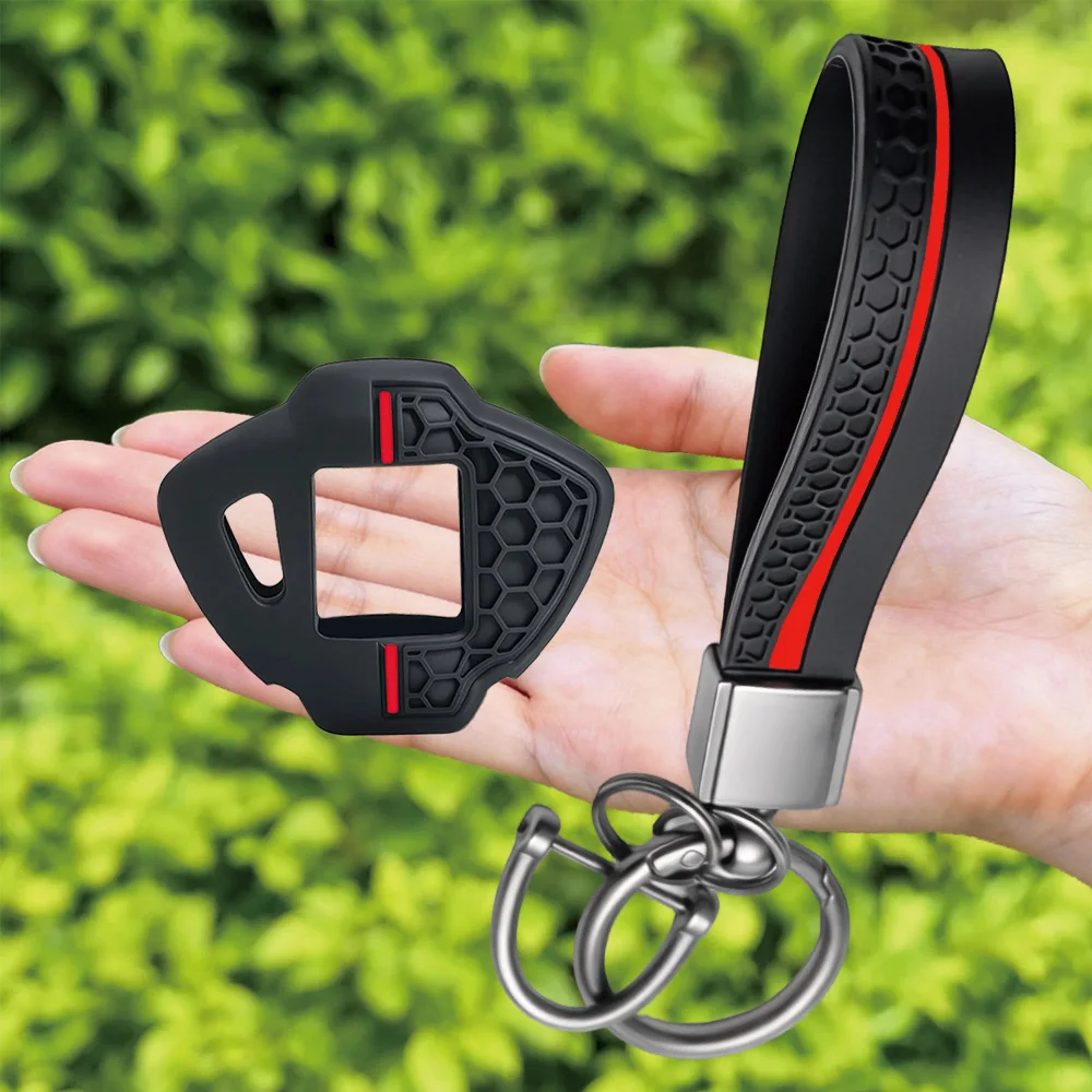 Keychain Key Ring For Suzuki GSX-S 750 1000 1000GT GSXS750 GSXS1000 GSX-S750 Accessories Silicone Motorcycle Key Case Shell - view 2